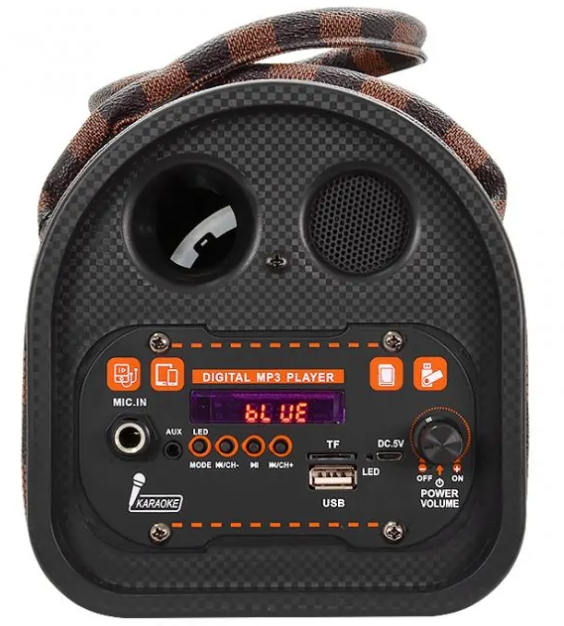 Ttd-501 Handbag Wireless Bluetooth Speaker — Portable Mp3 Player With Fm Radio thumbnail 2