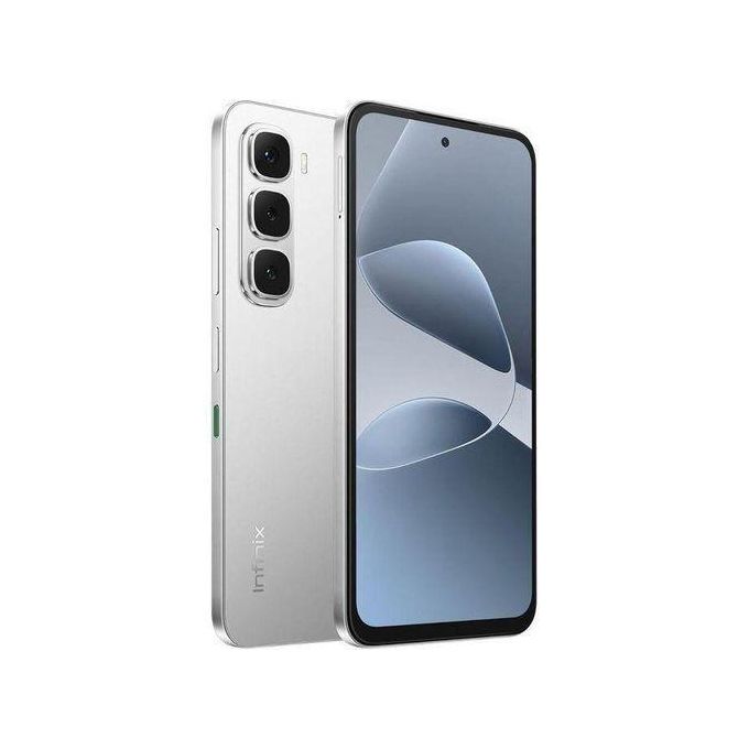Infinix Hot 60I — 6.78" Punch-Hole Display, 128Gb Rom, 4Gb Ram, Android 15, 5160Mah Battery — Sleek Silver Finish thumbnail 3