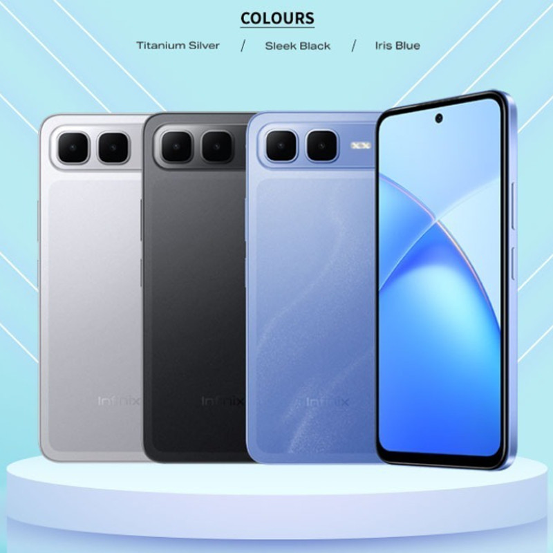 Infinix Smart 10 Plus — 6.67" 120Hz Display, 128Gb Rom, 8Gb (4+4Gb) Ram, 6000Mah Battery (4G Dual Sim)