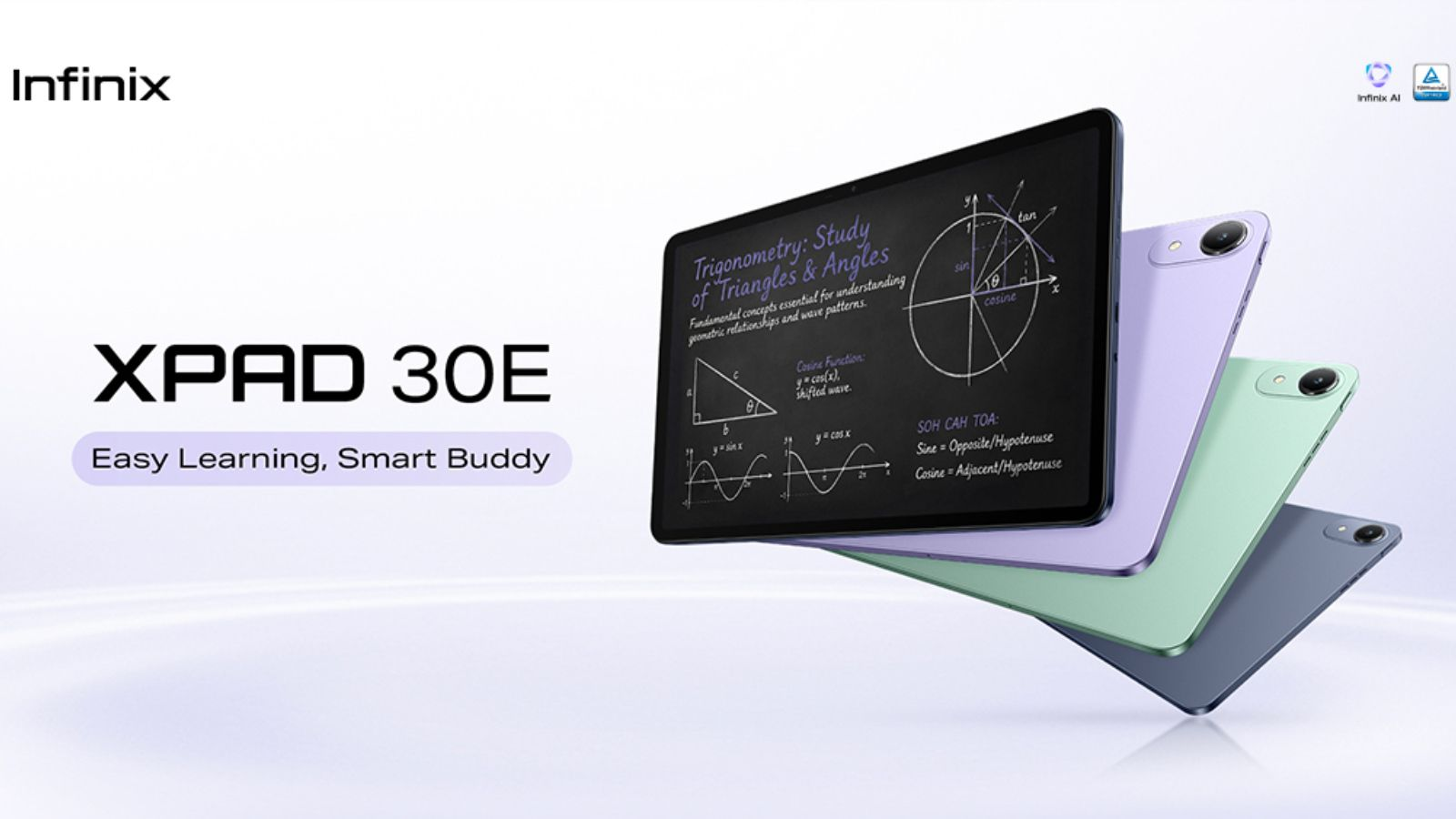 Infinix Xpad 30E — 11" Fhd+ Display, 128Gb Rom, 8Gb (4+4Gb) Ram, 4G Nano Sim, 7200Mah Battery