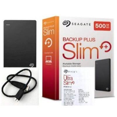 Seagate Backup Plus Slim Portable External Hard Drive (500Gb/1Tb)