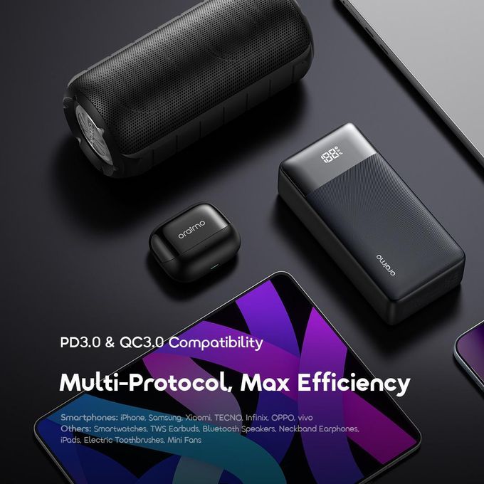 Oraimo Powernova Qf1 Power Bank — 27000Mah, 22.5W Fast Charging & Smart Digital Display thumbnail 5
