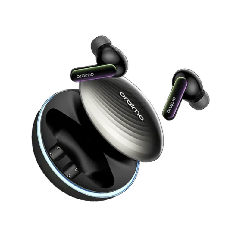 Oraimo Spacebuds Hybrid Anc True Wireless Earbuds — Black