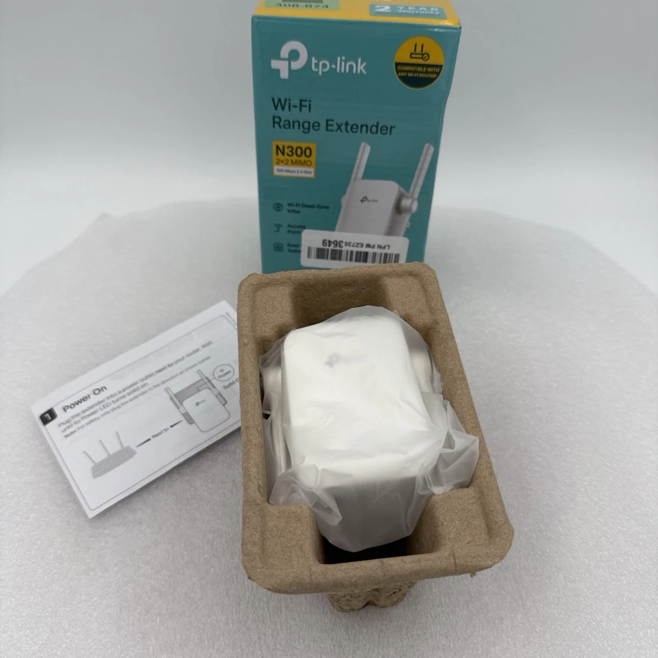N300 Wi-Fi Range Extender/ White thumbnail 2