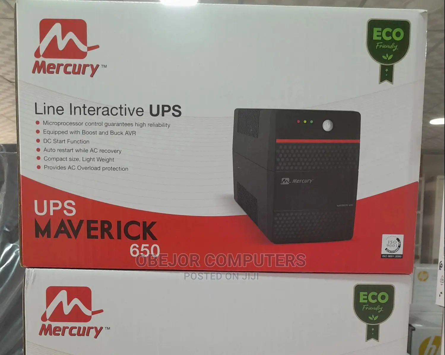 Mercury Maverick Line Interactive Ups With Avr & Surge Control — 650Va thumbnail 2