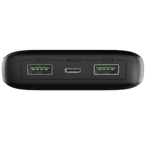 Infinix20000Ma Power Bank (Xp20 Xpower 20 Go, Black) thumbnail 4