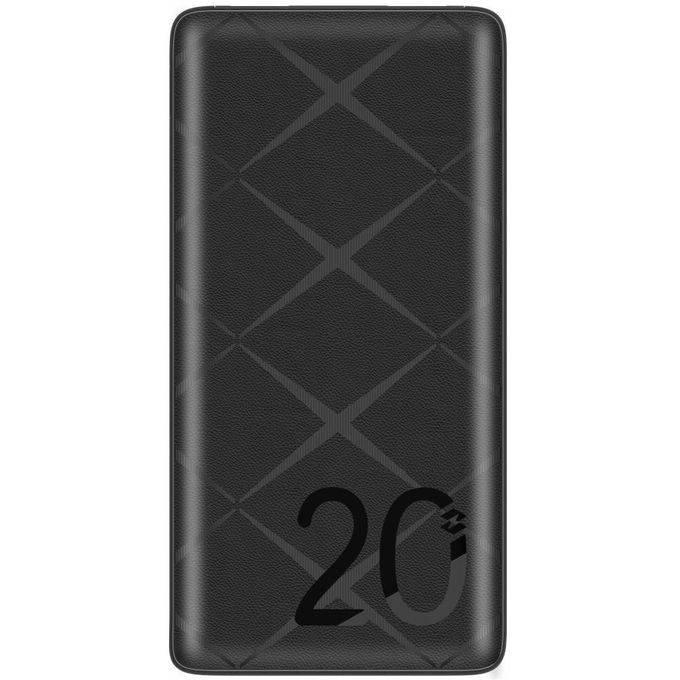 Infinix20000Ma Power Bank (Xp20 Xpower 20 Go, Black)