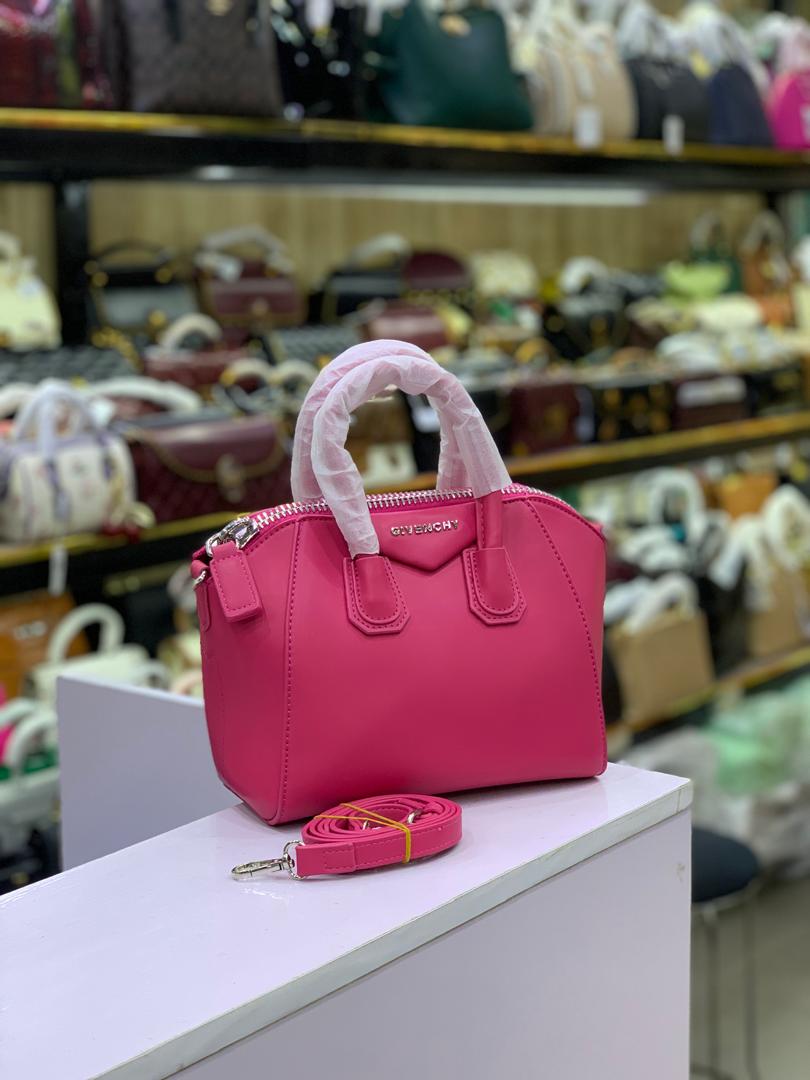 Givenchy Antigona Style Mini Structured Leather Satchel & Crossbody Handbag