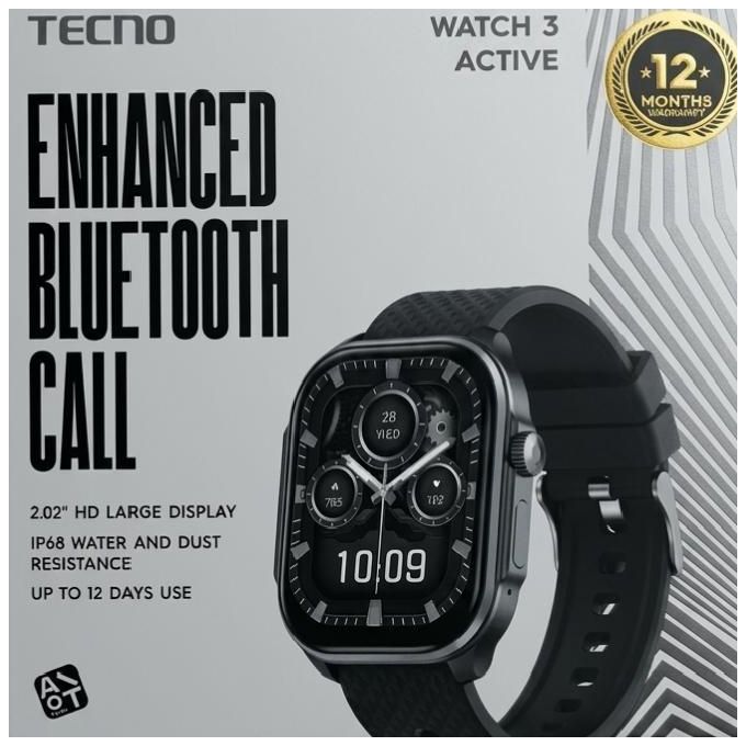 Tecno Smart Watch 3 Active