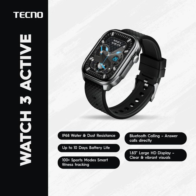 Tecno Smart Watch 3 Active thumbnail 2