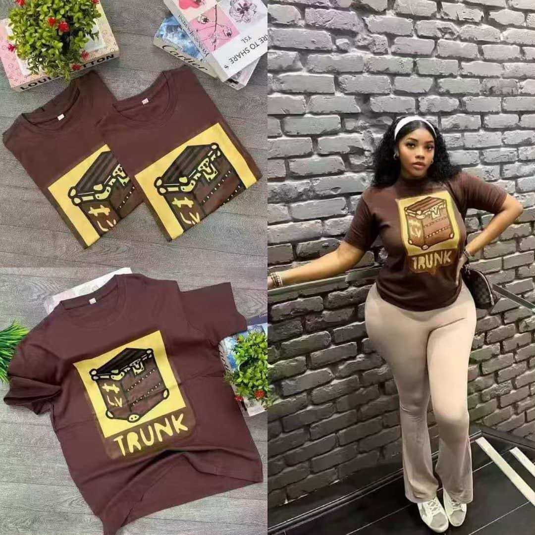 Oversized Vintage Speed Graphic Cotton T-Shirt