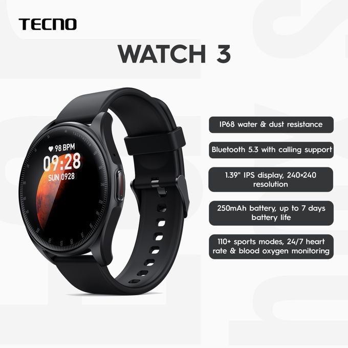 Tecno Watch 3 (Standard / Circular Edition) thumbnail 2