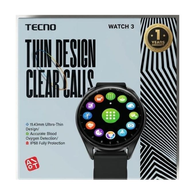 Tecno Watch 3 (Standard / Circular Edition)