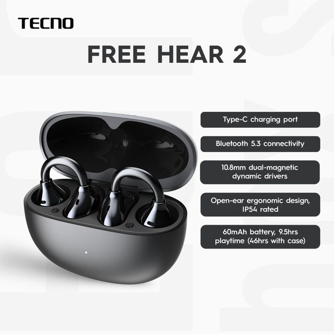 Tecno Freehear 2 Open-Ear Wireless Earbuds thumbnail 5