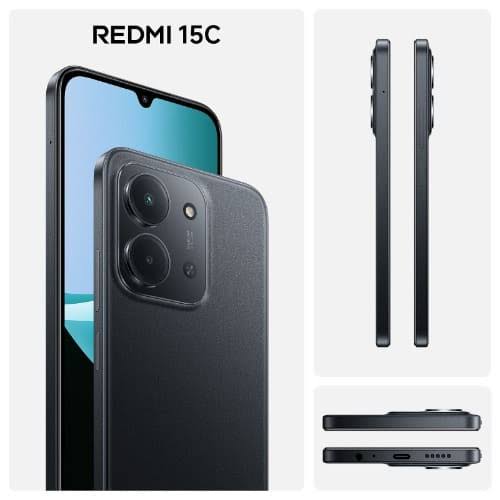 Xiaomi Redmi 15C - 6.9" 4Gb Ram / 128Gb Rom Android 15 - Midnight Black thumbnail 2