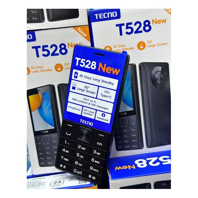 Tecno T528 (3.0-Inch, Dual Sim, 2500Mah)