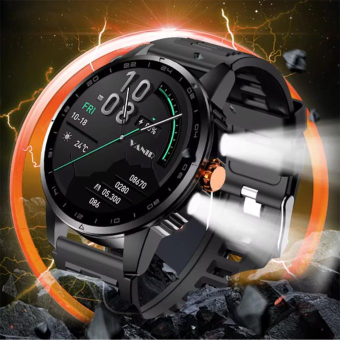 Vanir Smart Watch (Bluetooth Calling & Built-In Flashlight Edition) thumbnail 2