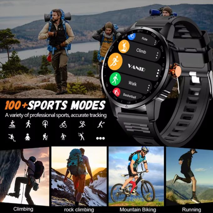 Vanir Smart Watch (Bluetooth Calling & Built-In Flashlight Edition) thumbnail 3