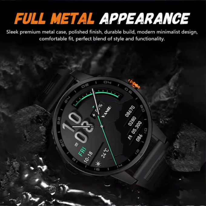 Vanir Smart Watch (Bluetooth Calling & Built-In Flashlight Edition) thumbnail 4