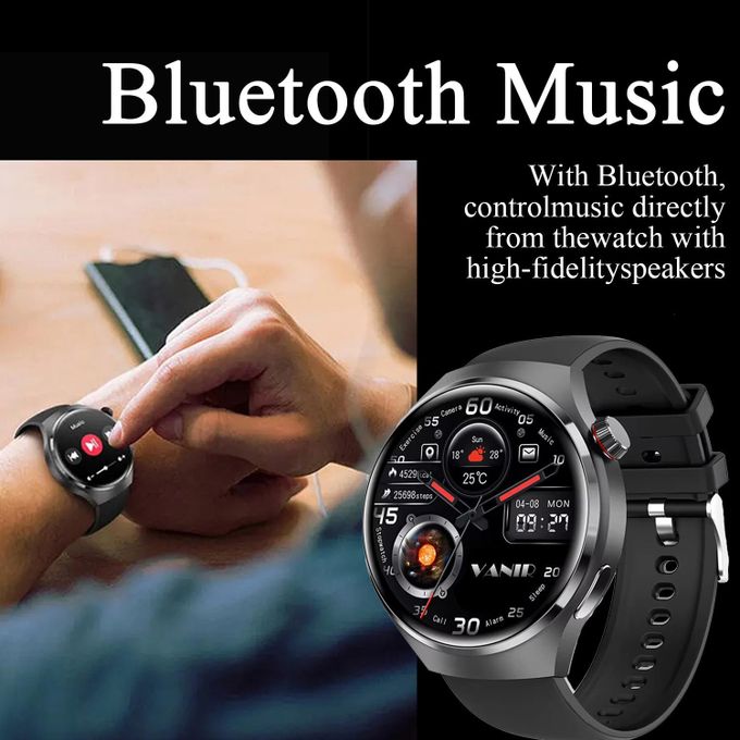 Vanir 2.01-Inch High-Resolution Smart Watch (360X360 Display, Bluetooth Calling) thumbnail 3