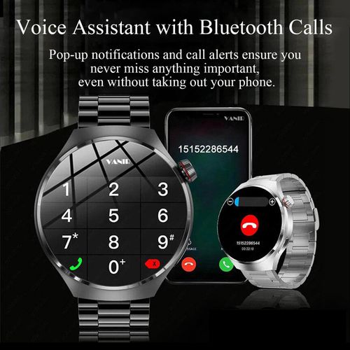 Vanir 2.01-Inch High-Resolution Smart Watch (360X360 Display, Bluetooth Calling) thumbnail 4