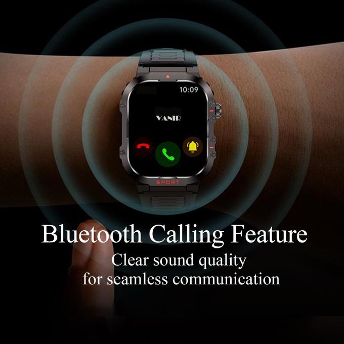 Vanir Amoled Smart Watch (2.01-Inch Screen, Bluetooth Calling, Ip68 Waterproof) thumbnail 3