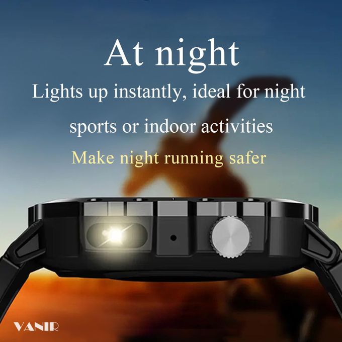 Vanir Amoled Smart Watch (2.01-Inch Screen, Bluetooth Calling, Ip68 Waterproof) thumbnail 5
