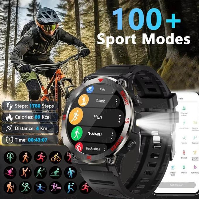 Vanir Hd Large Display Smartwatch (Bluetooth Calling Edition) thumbnail 3