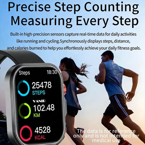 Vanir 2.19-Inch Hd Big Screen Smart Watch (Bluetooth Calling Edition) thumbnail 5
