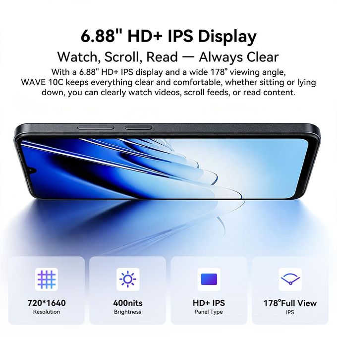 Blackview Wave 10C (Graphite Black) thumbnail 2