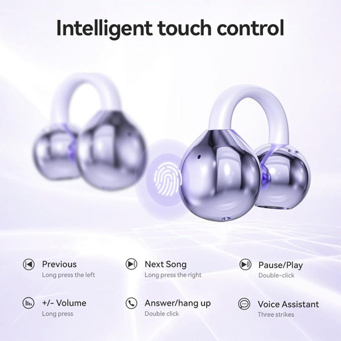 Vanir C-Shape Clip-On Wireless Earphones (Bluetooth 5.4 Open-Ear Headset) thumbnail 4