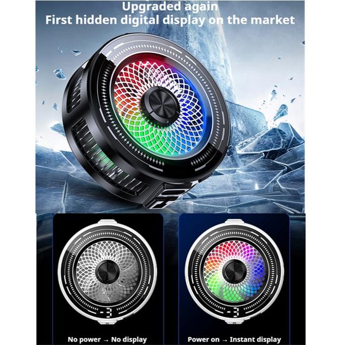 Ice Frost Fast Rechargeable Semiconductor Phone Cooler (3 Cooling Modes, 2-In-1 Magnetic Clip & Universal Adapter) thumbnail 2