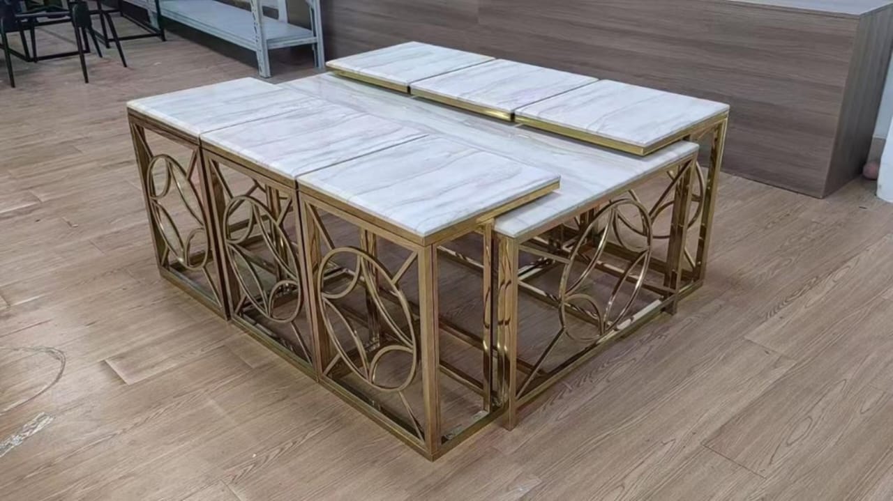 Modern & Stylish Turkey Nesting Center Coffee Table Set thumbnail 3