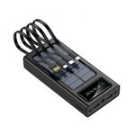 Huawei Fast Charge Portable Power Bank With 4 Charging Cables 20000Mah (Black, Y304)