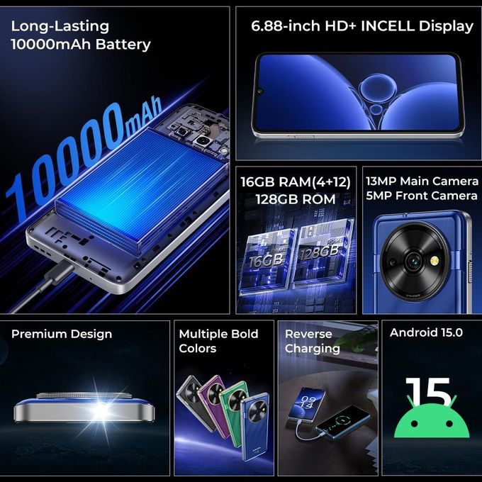 Oukitel C59 (16Gb Ram/128Gb Rom, Gray) thumbnail 3