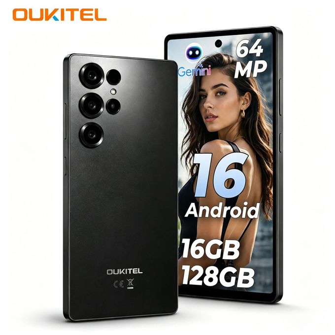 Oukitel C66 (16Gb Ram/128Gb Rom, Dark Grey)