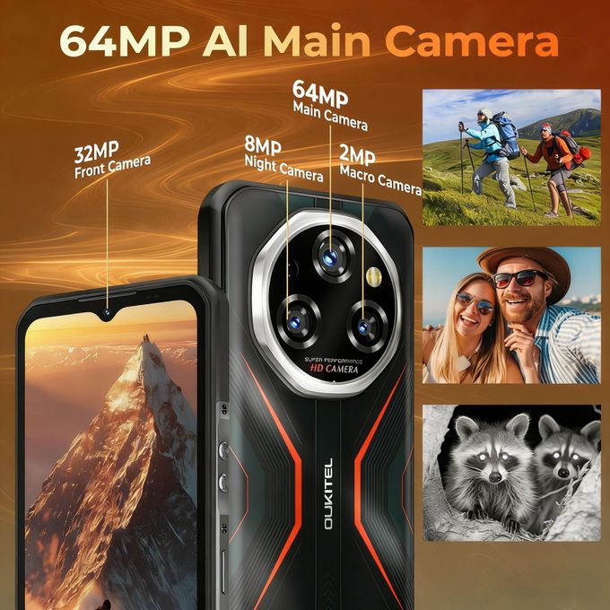 Oukitel Wp55S Rugged 256Gb Smartphone (8Gb/256Gb) thumbnail 4