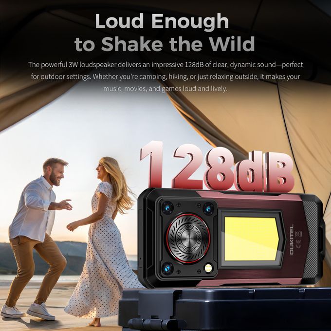 Oukitel Wp56 5G Rugged Smartphone (Titanium Grey) thumbnail 3