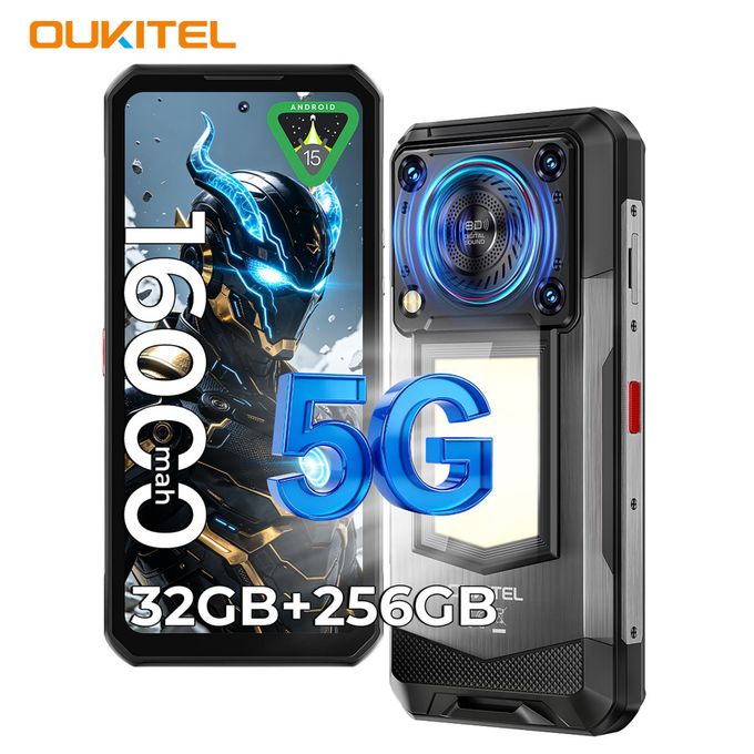 Oukitel Wp56 5G Rugged Smartphone (Titanium Grey)