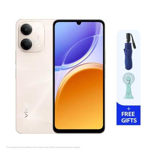 Vivo Y11D 6.74" 120Hz 1200Nits 128/4Gb 6500Mah 44W Fast Charge - Gold