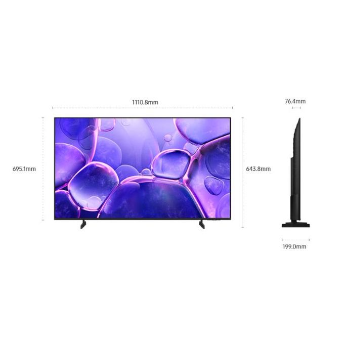 Samsung 50" 4K Uhd Smart Tv (Crystal Processor 4K, Ots Lite) thumbnail 4