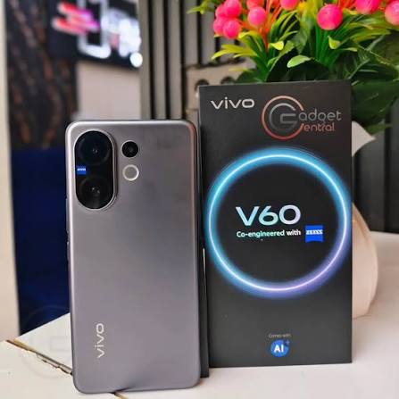 Vivo V60 5G-6.77",12/512Gb,50Mp/50Mp,5G,6500Mah-Gray thumbnail 4