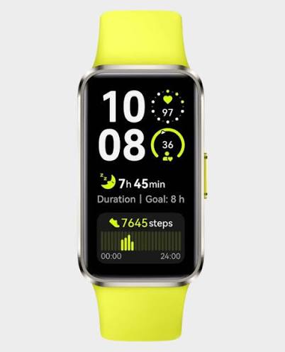 Huawei Band 10, 1.47-Inch Bluetooth Smartwatch - Yellow thumbnail 2