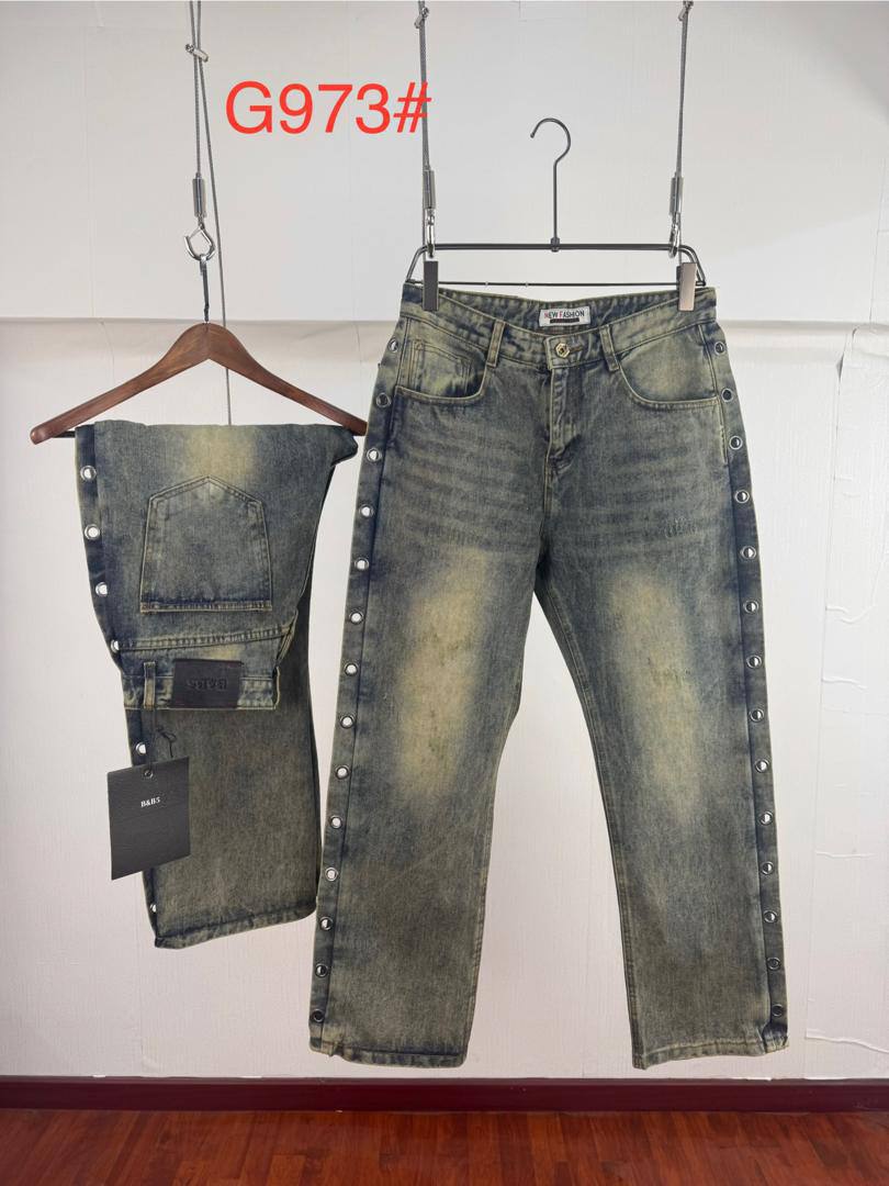 Men’s Urban Streetwear Baggy Jeans