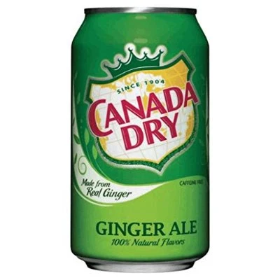 Canada Dry Ginger Ale 330Ml Can – Refreshing Ginger Soda thumbnail 4