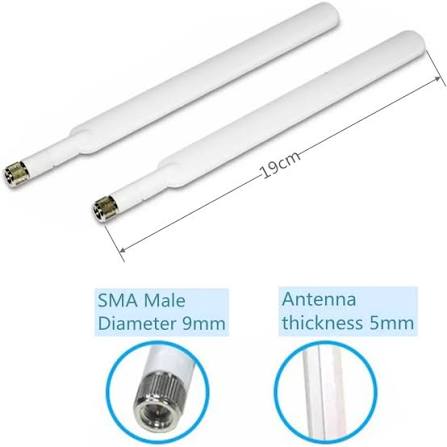 Huawei 2Pcs Antenna Sma-Female 4G Lte thumbnail 3