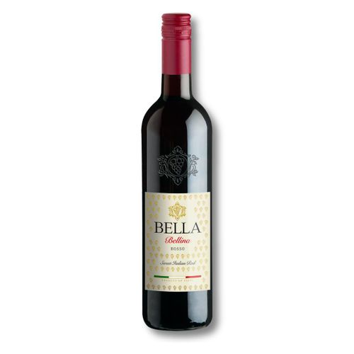 Bella Bellina Rosso Sweet Italian Red Wine 750Ml