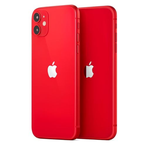 Appleline 11 128Gb 6.1" 12Mp+12Mp+12Mp 3110Mah Face Id Unlock Dual Sim Red thumbnail 3