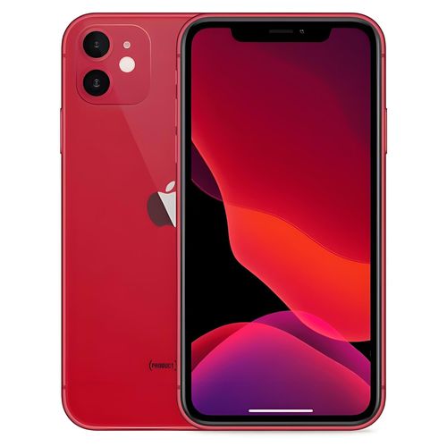 Appleline 11 128Gb 6.1" 12Mp+12Mp+12Mp 3110Mah Face Id Unlock Dual Sim Red