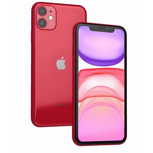 Appleline 11 128Gb 6.1" 12Mp+12Mp+12Mp 3110Mah Face Id Unlock Dual Sim Red thumbnail 2